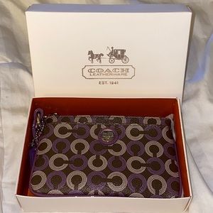 Coach wristlet - brand new!
